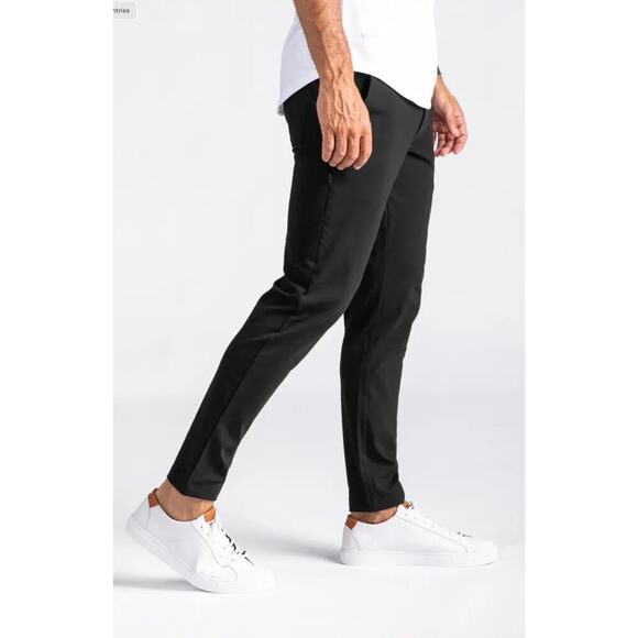 BYLT Men's Everyday Athleisure Causal Stretch Tapered Pant 2.0, Size M, Gray - Picture 7 of 7